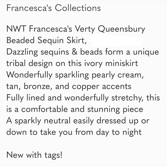 Verty sequined mini skirt - Picture 13 of 13